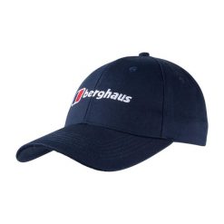 Czapka z daszkiem Berghaus Logo Recognition. Niebieskie czapki męskie Berghaus, bez wzorów, sportowe. Za 84.99 zł.