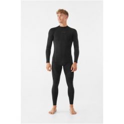 Bielizna Viking Eiger (Man set). Czarna bielizna termoaktywna męska VIKING, m, z aplikacjami, z dzianiny. Za 129.00 zł.