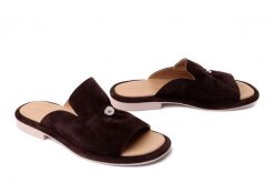 Boccato 020.EVR-07 170 t khv ciemnobrązowy, klapki damskie. Brązowe klapki damskie Boccato, bez wzorów, bez obcasa. Za 274.90 zł.