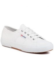 Superga Tenisówki 2750 Efglu S009VH0 Biały. Białe trampki i tenisówki damskie Superga, bez wzorów, ze skóry. Za 189.99 zł.