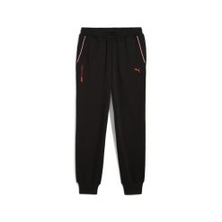 Męskie spodnie dresowe F1® ESS+ o luźnym kroju PUMA Black. Czarne spodnie sportowe męskie Puma, z dresówki. Za 198.99 zł.