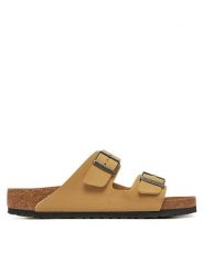 Birkenstock Klapki Arizona Birko-Flor 1029170 Beżowy. Brązowe klapki i japonki męskie Birkenstock, ze skóry. Za 429.00 zł.