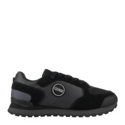 Buty Sneakersy męskie COLMAR TRAVIS DARK. Czarne buty sportowe na co dzień męskie Colmar, z gumy, bez zapięcia, trekkingowe. Za 479.99 zł.