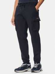 Aeronautica Militare Spodnie dresowe 262PF1020UF00662 Granatowy Regular Fit. Niebieskie spodnie dresowe męskie AERONAUTICA MILITARE, bez wzorów, z dresówki. Za 454.99 zł.