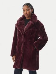 Guess Futro W6BL19 W3752 Bordowy Regular Fit. Czerwone futra damskie Guess, xl. Za 864.99 zł.