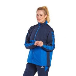 Kurtka Erima Six Wings. Niebieskie kurtki męskie Erima, m, bez wzorów, bez kaptura. Za 408.99 zł.