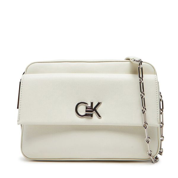 Torebka Calvin Klein. Czerwone listonoszki damskie CALVIN KLEIN, bez wzorów, bez dodatków. Za 279.99 zł.