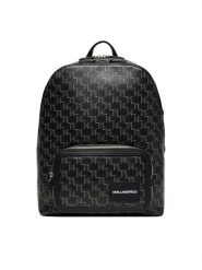 KARL LAGERFELD Plecak A1W30188 Czarny. Czarne plecaki damskie Karl Lagerfeld, bez wzorów, ze skóry. Za 1,029.00 zł.
