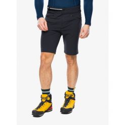 Spodenki turystyczne męskie Ortovox Brenta Shorts. Czarne szorty męskie ORTOVOX, bez kołnierzyka. Za 476.99 zł.