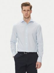 Marciano Guess Koszula 5GHH20 4469Z Błękitny Regular Fit. Niebieskie koszule męskie Marciano Guess, m, z aplikacjami, z bawełny, bez kołnierzyka, bez ramiączek. Za 219.99 zł.