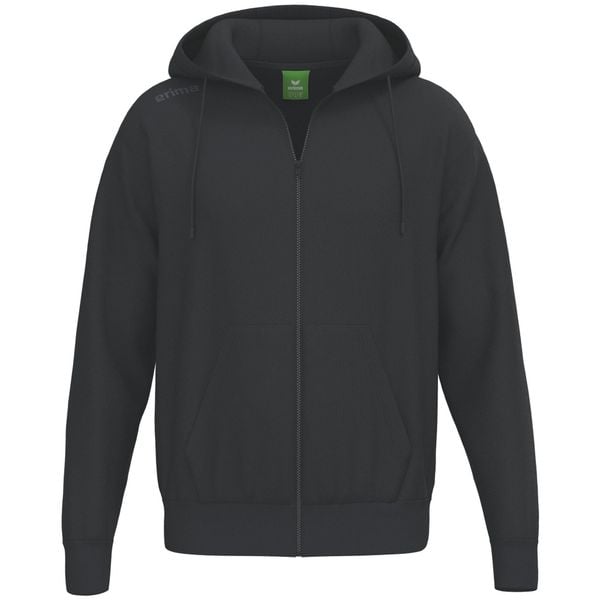 Czarna kurtka z kapturem Erima Ts. Czarne kurtki męskie Erima, na jesień, m, bez wzorów, z bawełny, klasyczne, z kapturem. Za 312.99 zł.