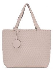 Ilse Jacobsen Dwustronny shopper bag w kolorze beżowo-szarym - 46 x 38 cm rozmiar: onesize. Brązowe shopper bag damskie Ilse Jacobsen, bez wzorów, z materiału, na ramię, bez dodatków. Za 86.99 zł.