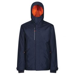 Kurtka Wodoodporna Męska Ocieplana. Brązowe kurtki męskie Regatta, m, bez wzorów, z elastanu, klasyczne, z kapturem. Za 456.99 zł.