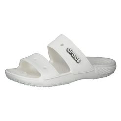Klapki Dla Dorosłych Crocs Classic Sandal. Białe klapki i japonki męskie Crocs, z materiału. Za 118.99 zł.