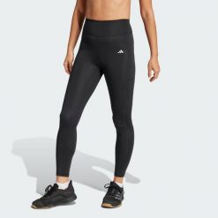 Legginsy Optime Stash 7/8. Czarne legginsy damskie Adidas, xs, bez wzorów. Za 259.00 zł.