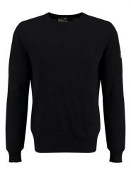 KEY LARGO Sweter "Episode" w kolorze czarnym rozmiar: L. Czarne swetry męskie KEY LARGO, l, bez wzorów, z bawełny, bez kołnierzyka. Za 94.45 zł.