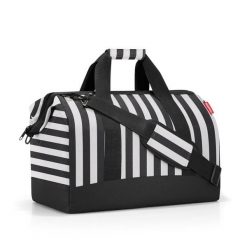 Torba ALLROUNDER L, summerstripes black. Czarne torby sportowe damskie Reisenthel, z materiału. Za 268.00 zł.
