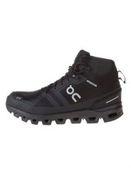 ON RUNNING Botki turystyczne "Cloudrock Waterproof 1" w kolorze czarnym rozmiar: 41. Czarne buty zimowe męskie On Running, bez zapięcia. Za 594.39 zł.