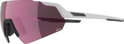 Alpina Turbo Air Q-Lite - sportowe okulary przeciwsłoneczne. Białe okulary przeciwsłoneczne damskie Alpina, prostokątne. Za 430.13 zł.