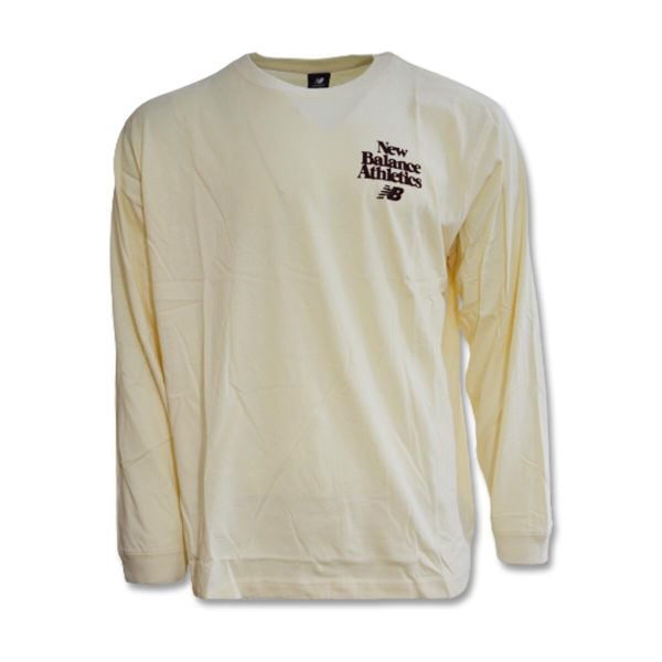 Bluzka New Balance Athletics 70s Run Graphic Longsleeve - MT23560-MCU. Białe koszulki męskie z długim rękawem New Balance, s. Za 107.06 zł.