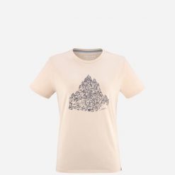 Koszulka damska z długim rękawem Millet Cimaï Collab Ts Ss. Brązowe t-shirty damskie Millet, xl, bez wzorów, z bawełny, bez kołnierzyka. W wyprzedaży za 129.00 zł.