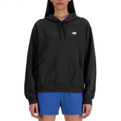 Bluza sportowa damska New Balance WT41507BK. Czarne bluzy sportowe damskie New Balance, xl. Za 351.00 zł.