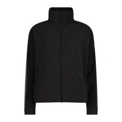 Damska kurtka wodoodporna CMP Arctic. Czarne kurtki damskie CMP, bez wzorów, bez kaptura. Za 371.50 zł.