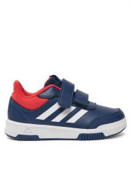Adidas Sneakersy Tensaur JH9539 Granatowy. Niebieskie buty sportowe dziewczęce Adidas, bez wzorów, z materiału, bez zapięcia. Za 109.99 zł.