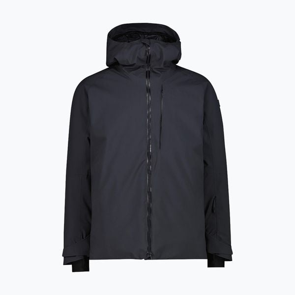 Kurtka narciarska męska CMP 34W3987 Fix Hood. Czarne kurtki męskie CMP, m, bez wzorów, bez kaptura, narciarskie. Za 559.99 zł.