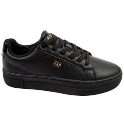 Buty sportowe damskie GAP Portland. Czarne buty sportowe na co dzień damskie GAP, bez wzorów, z materiału, trekkingowe. Za 209.00 zł.