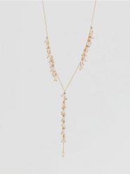 Naszyjnik z zawieszkami - biały. Białe naszyjniki damskie Reserved. Za 59.99 zł.