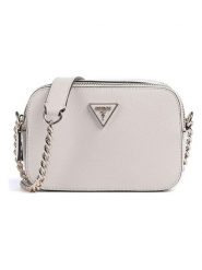 Guess Torebka w kolorze kremowym - 30 x 14 x 7 cm rozmiar: onesize. Brązowe torebki klasyczne damskie Guess, z aplikacjami, z materiału, bez dodatków. Za 399.71 zł.