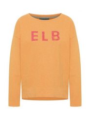 ELBSAND Bluza "Aruna" w kolorze pomarańczowym rozmiar: L. Pomarańczowe bluzy bez kaptura damskie ELBSAND, l. Za 166.88 zł.