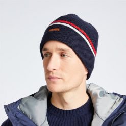 Czapka żeglarska Tribord Sailing 100 ocieplana. Białe czapki zimowe damskie TRIBORD, z materiału. W wyprzedaży za 29.99 zł.
