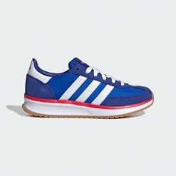 Buty RUN 70s 2.0. Niebieskie buty sportowe na co dzień damskie Adidas, bez wzorów. Za 299.00 zł.