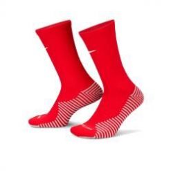 Skarpety Treningowe Nike DRI-FIT Strike. Czerwone skarpetki męskie Nike, bez wzorów, z bawełny. Za 64.20 zł.