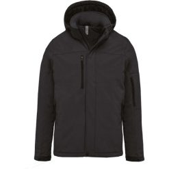 Parka Kariban Softshell doublée capuche. Czarne kurtki softshell damskie KARIBAN, m, bez wzorów, z softshellu, bez kaptura. W wyprzedaży za 421.00 zł.