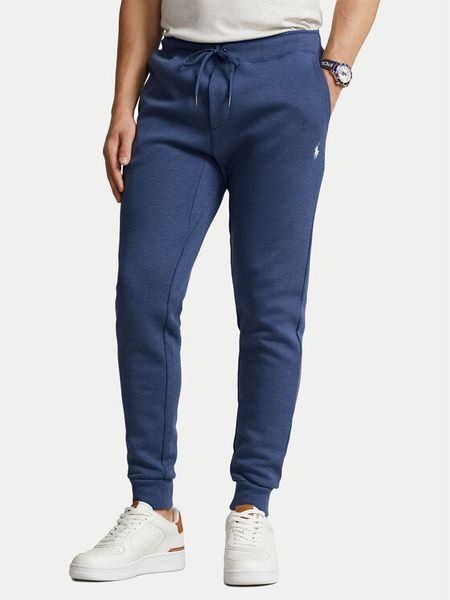 Polo Ralph Lauren Spodnie dresowe 710881518021 Niebieski Regular Fit. Niebieskie spodnie dresowe męskie Polo Ralph Lauren, bez wzorów, z bawełny. Za 519.99 zł.