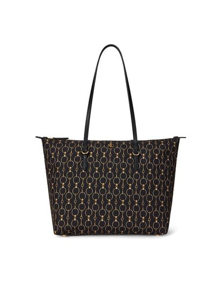 LAUREN RALPH LAUREN Torebka 431916737040 Czarny. Czarne torebki klasyczne damskie Lauren Ralph Lauren, bez wzorów, ze skóry, bez dodatków. Za 659.99 zł.