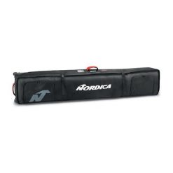 Torba pokrowiec na narty Nordica Double Roller Ski Bag. Czarne torebki klasyczne damskie NORDICA, bez wzorów, bez dodatków. Za 1,099.99 zł.