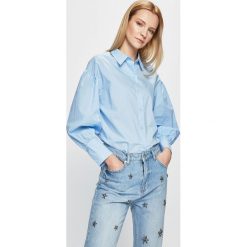 Silvian Heach - Koszula. Niebieskie koszule damskie Silvian Heach, l, bez wzorów, z bawełny, casualowe, bez kołnierzyka, bez ramiączek. W wyprzedaży za 159.90 zł.