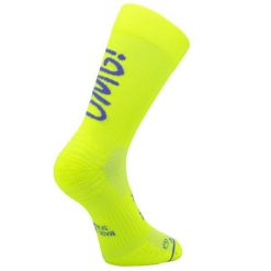 OMG YELLOW - SKARPETKI DO BIEGANIA. Żółte skarpetki damskie SPORCKS, bez wzorów, z nylonu. Za 156.00 zł.