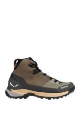 Buty trekkingowe damskie Puez Leather Mid Ptx Women. Brązowe obuwie trekkingowe damskie Salewa. Za 989.99 zł.