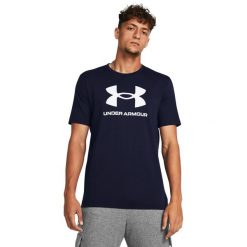 Koszulka sportowa męska Under Armour 1382911408. Białe t-shirty sportowe męskie Under Armour, m, bez ramiączek, na fitness i siłownię. Za 187.00 zł.
