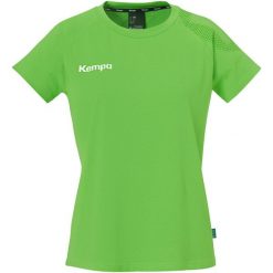 Koszulka damska Kempa Core 26. Zielone t-shirty damskie KEMPA, l, bez wzorów, z materiału, bez kołnierzyka. Za 127.50 zł.