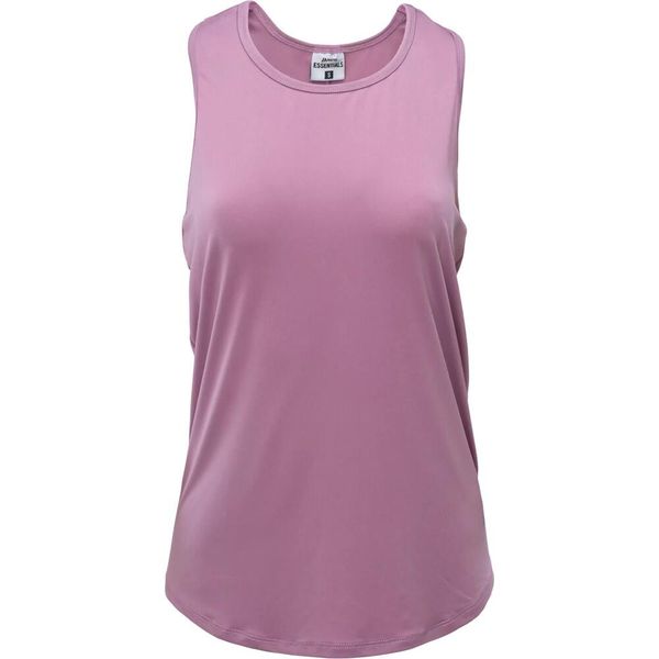 Tank Top Damski Bez Rękawów Amio. Fioletowe topy sportowe damskie MARTES ESSENTIALS, l, bez wzorów, z elastanu, bez ramiączek. Za 43.99 zł.