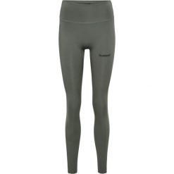 Damskie legginsy z wysokim stanem Hummel Prima. Szare legginsy sportowe damskie HUMMEL, xs, bez wzorów, z materiału, z podwyższonym stanem, na fitness i siłownię. Za 245.00 zł.