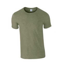 Koszulka Softstyle Dla Dorosłych Unisex. Zielone bluzki damskie Gildan, xl, bez wzorów, bez kołnierzyka. Za 34.99 zł.