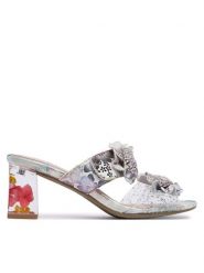 Laura Vita Klapki Lucieo 32 Beżowy. Brązowe klapki damskie Laura Vita, bez wzorów, ze skóry, bez obcasa. Za 399.99 zł.