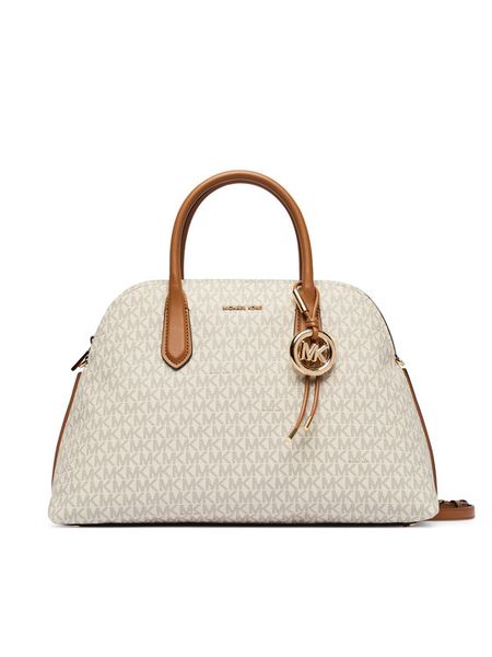 MICHAEL Michael Kors Torebka 30T6GX4S7B Kremowy. Białe torebki klasyczne damskie MICHAEL Michael Kors, bez wzorów, ze skóry, bez dodatków. Za 1,579.00 zł.
